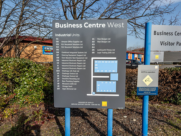 Business Centre West, Letchworth Garden City 100