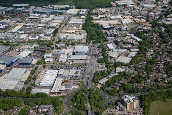 Oncology House, Crawley Aerials 027