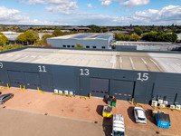Main units drone shots - Abingdon Business Park-11