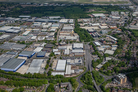 Oncology House, Crawley Aerials 031