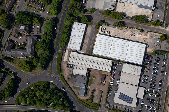 Oncology House, Crawley Aerials 017