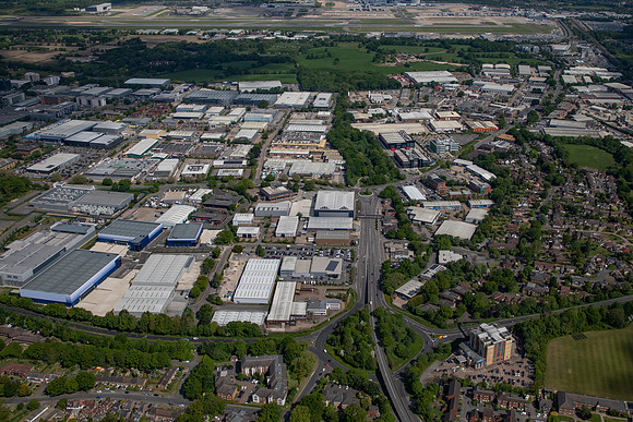 Oncology House, Crawley Aerials 025