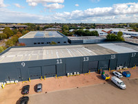 Main units drone shots - Abingdon Business Park-7