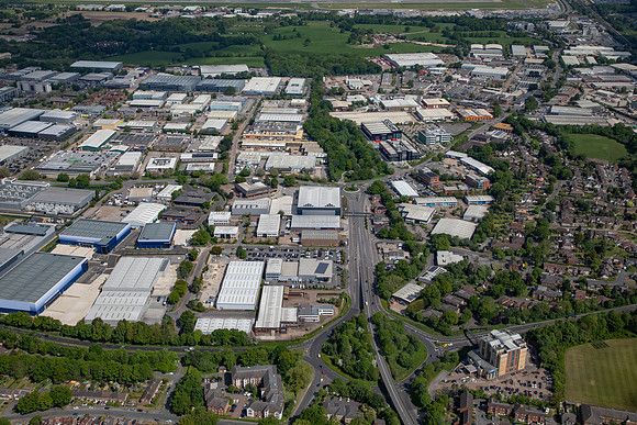 Oncology House, Crawley Aerials 024
