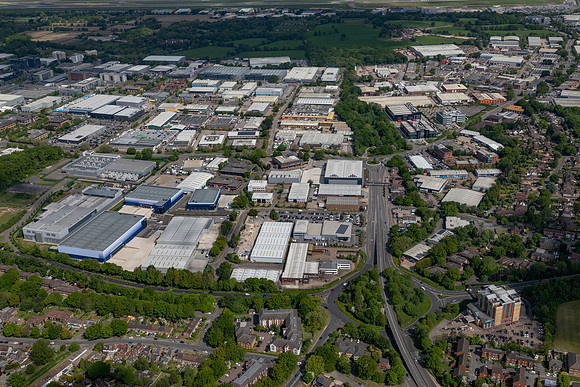 Oncology House, Crawley Aerials 032