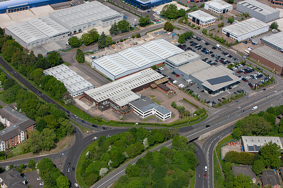 Oncology House, Crawley Aerials 003