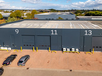 Main units drone shots - Abingdon Business Park-15