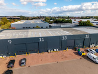 Main units drone shots - Abingdon Business Park-8