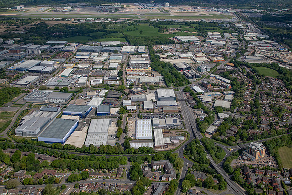 Oncology House, Crawley Aerials 023