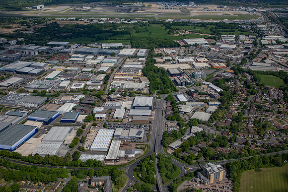 Oncology House, Crawley Aerials 026