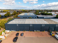 Main units drone shots - Abingdon Business Park-6