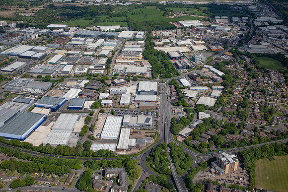 Oncology House, Crawley Aerials 019