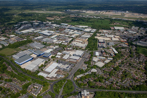 Oncology House, Crawley Aerials 021