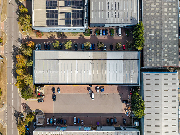 Main units drone shots - Abingdon Business Park-17