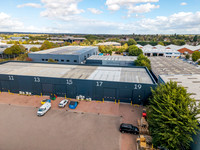 Main units drone shots - Abingdon Business Park-3