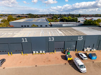 Main units drone shots - Abingdon Business Park-10
