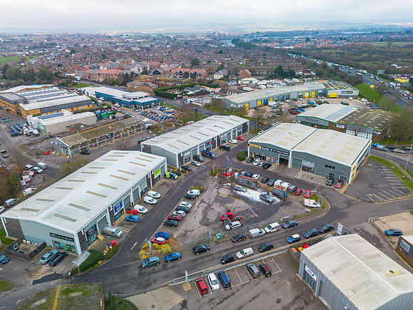 Chichester Trade Centre - Estate - Aerials - 005