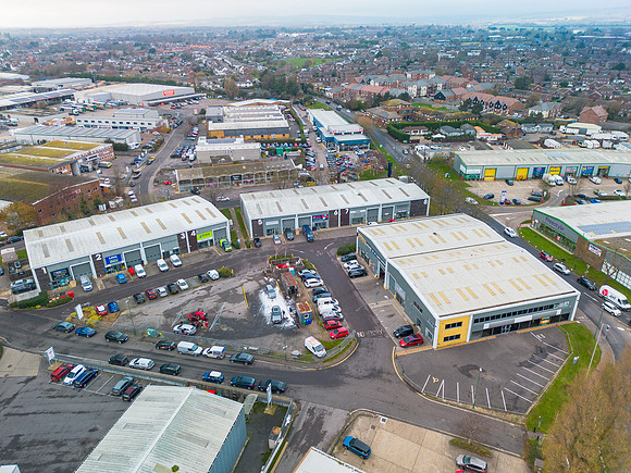 Chichester Trade Centre - Estate - Aerials - 001