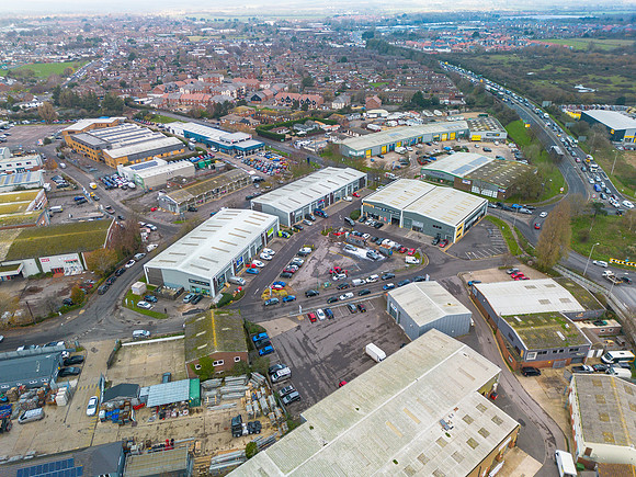 Chichester Trade Centre - Estate - Aerials - 004