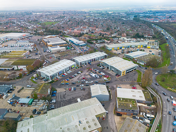 Chichester Trade Centre - Estate - Aerials - 003