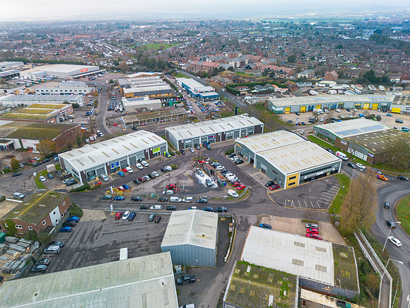 Chichester Trade Centre - Estate - Aerials - 002
