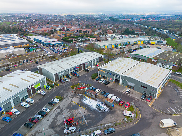 Chichester Trade Centre - Estate - Aerials - 007