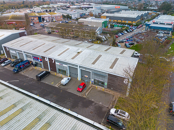 Chichester Trade Centre - Estate - Aerials - 013