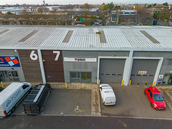 Chichester Trade Centre - Unit 7 - Aerials - 007