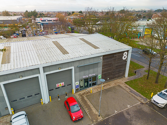 Chichester Trade Centre - Unit 8 - Aerials - 006