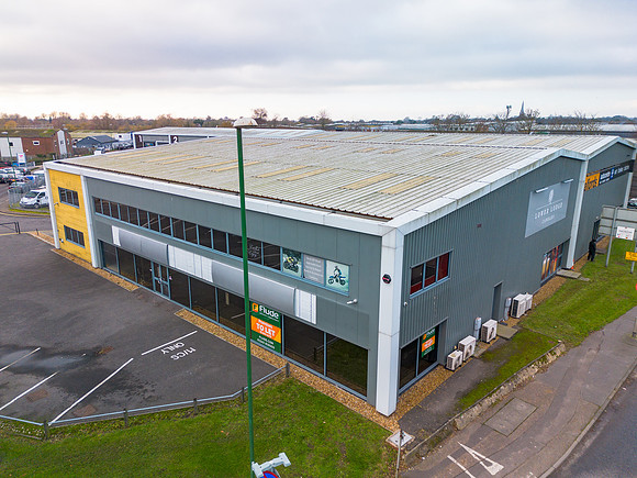 Chichester Trade Centre - Unit 11 - Aerials - 001